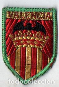 Banderines de colecci&oacute;n: ESCUDO BORDADO VALENCIA - Foto 1