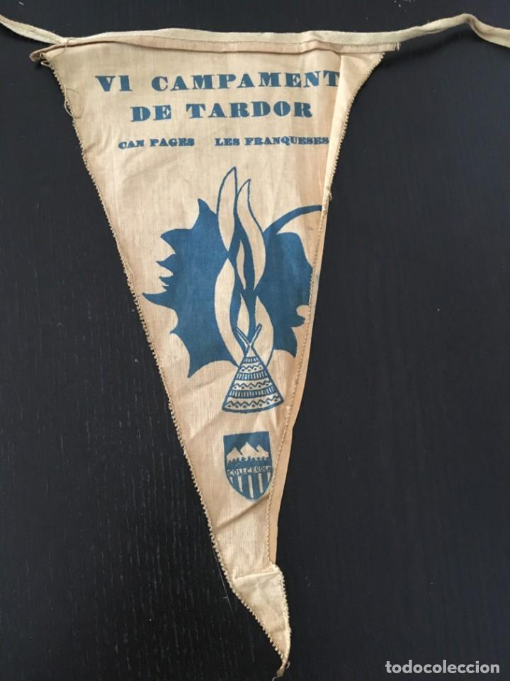 Sammlung von Wimpeln: (M0) BANDER&Iacute;N CLUB EXCURSIONISTA COLLCEROLA VI CAMPAMENT CAN PAGES - LES FRANQUESES