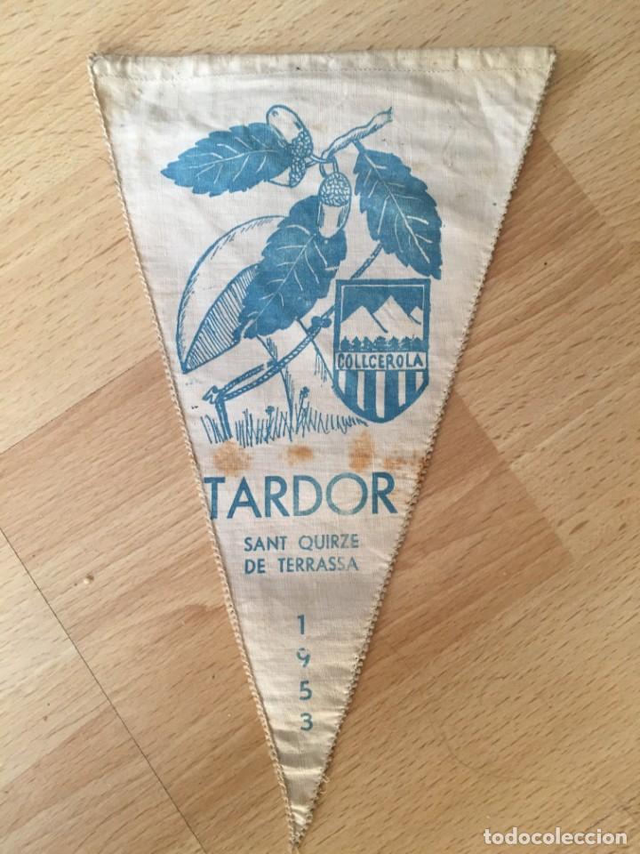 Sammlung von Wimpeln: (M0) BANDER&Iacute;N CLUB EXCURSIONISTA COLLCEROLA 1953 TARDOR SANT QUIRZE DE TERRASSA