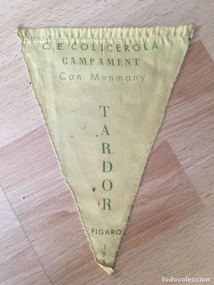 Sammlung von Wimpeln: (M0) BANDER&Iacute;N CLUB EXCURSIONISTA COLLCEROLA 1957 CAMPAMENT CAN MUNMANY