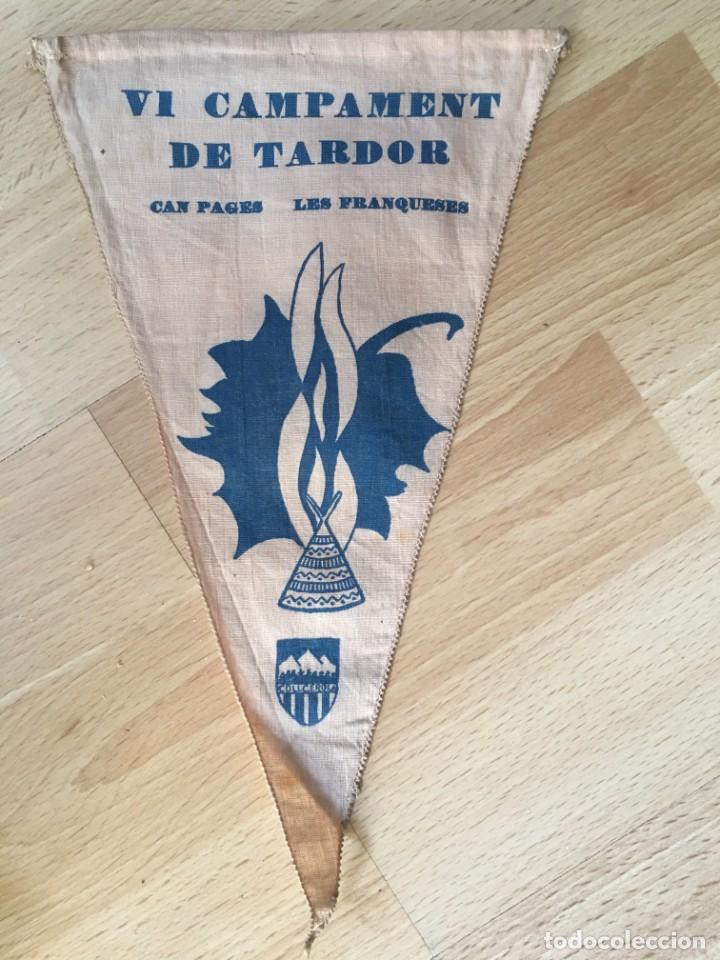 Sammlung von Wimpeln: (M0) BANDER&Iacute;N CLUB EXCURSIONISTA COLLCEROLA VI CAMPAMENT DE TARDOR CAN PAGES - LES FRENQUESES