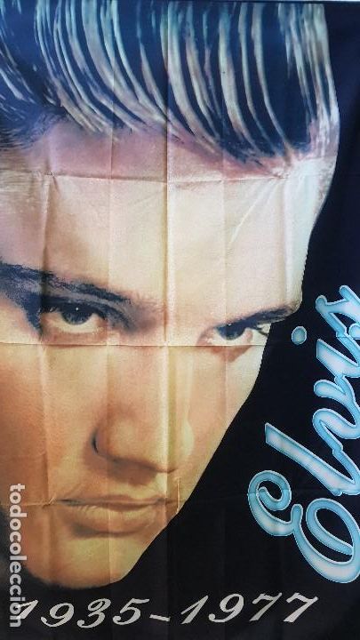 Sammlung von Wimpeln: BANDERA DE ELVIS 100CMX140CM