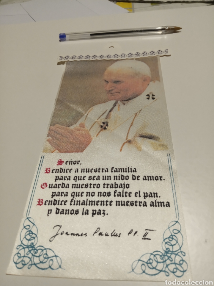 Sammlung von Wimpeln: Bander&iacute;n bendici&oacute;n Juan Pablo II
