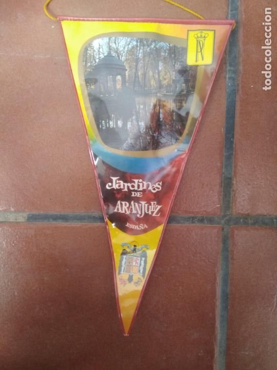 Banderines de colecci&oacute;n: Antiguo banderin Jardines de aranjuez, espa&ntilde;a