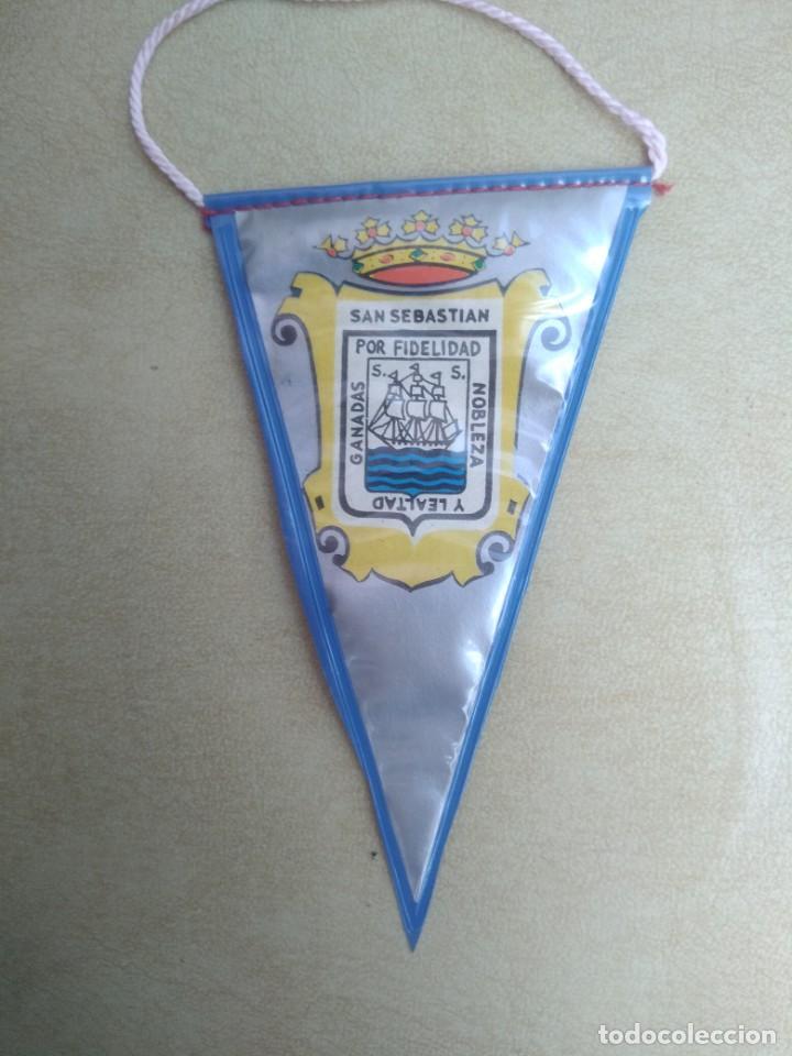 Banderines de colecci&oacute;n: Antiguo banderin san sebastian
