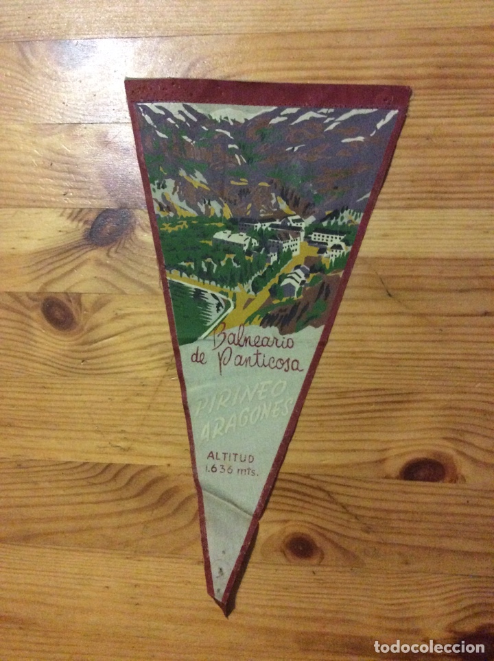 Banderines de colecci&oacute;n: Banderin Balneario de Panticosa Pirineo Aragones