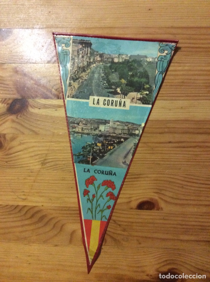 Banderines de colecci&oacute;n: Banderin La Coru&ntilde;a Galicia