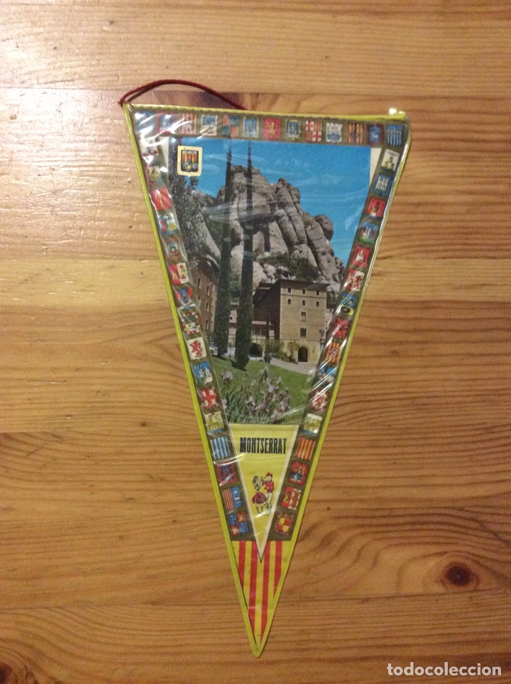 Collection pennants: Banderin Montserrat Catalunya