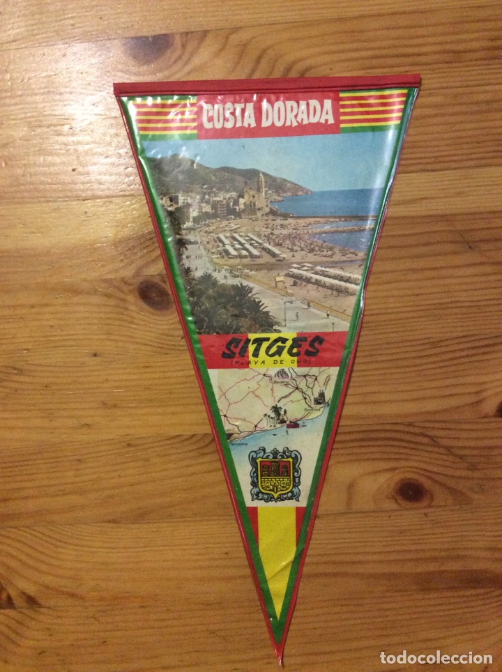 Collection pennants: Banderin Costa Dorada Sitges Playa de oro