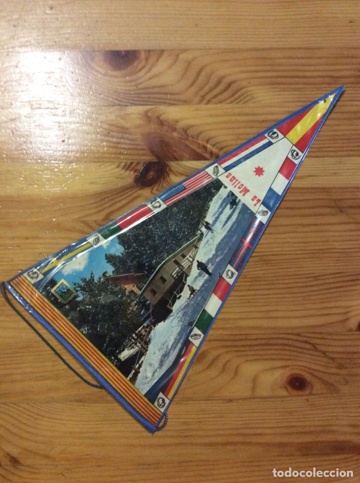 Collection pennants: Banderin La Molina estacion de esqui catalana