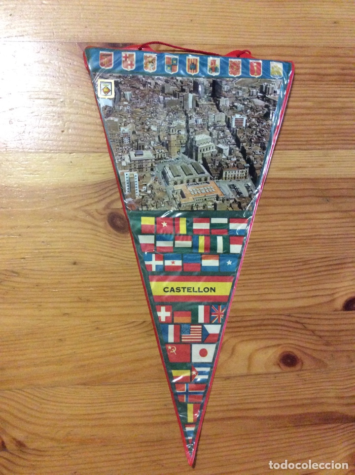 Collection pennants: Banderin Castellon vista ciudad