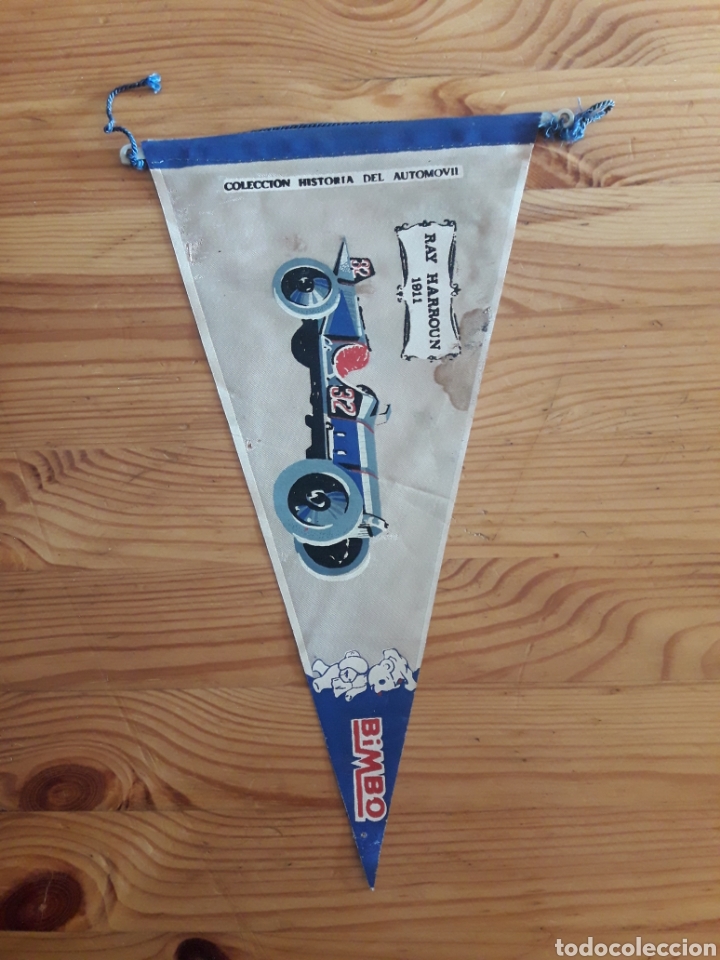Collection pennants: Banderin BIMBO Coleccion historia del automovil Ray Harroun