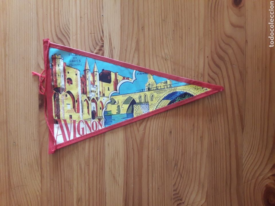 Fanions de collection: Banderin Avignon Palais des papes