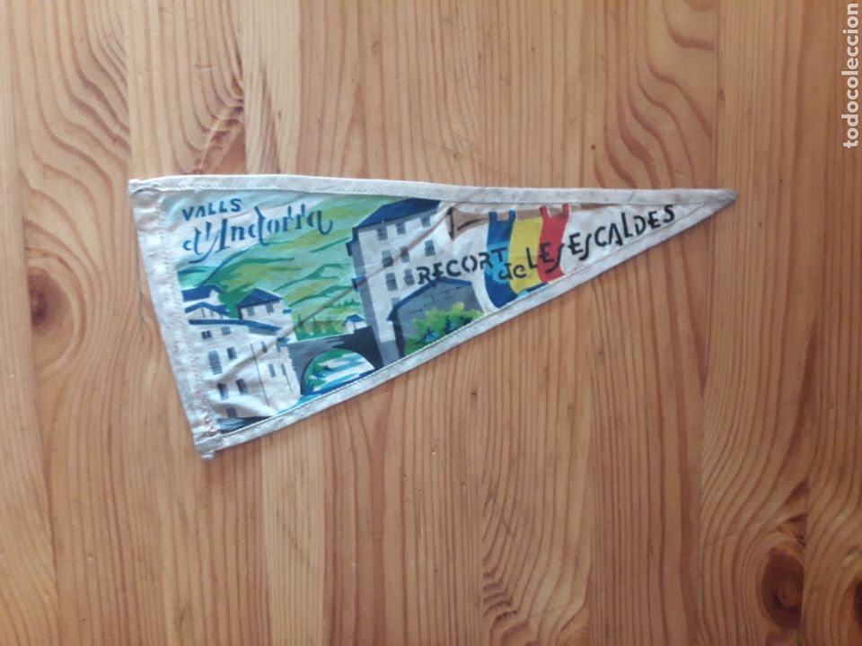 Sammlung von Wimpeln: Banderin Recort de Les Escaldes Valls d'Andorra