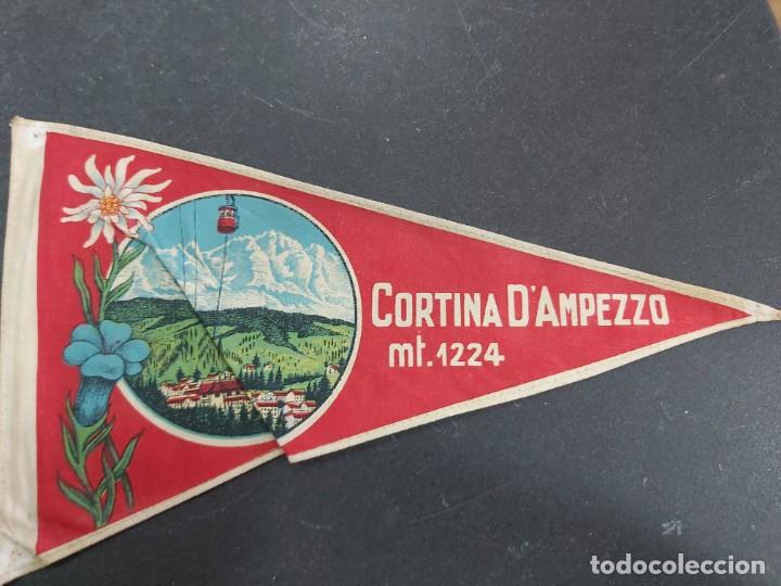 Collection pennants: ANTIGUO BANDERIN CORTINA DAMPEZZO