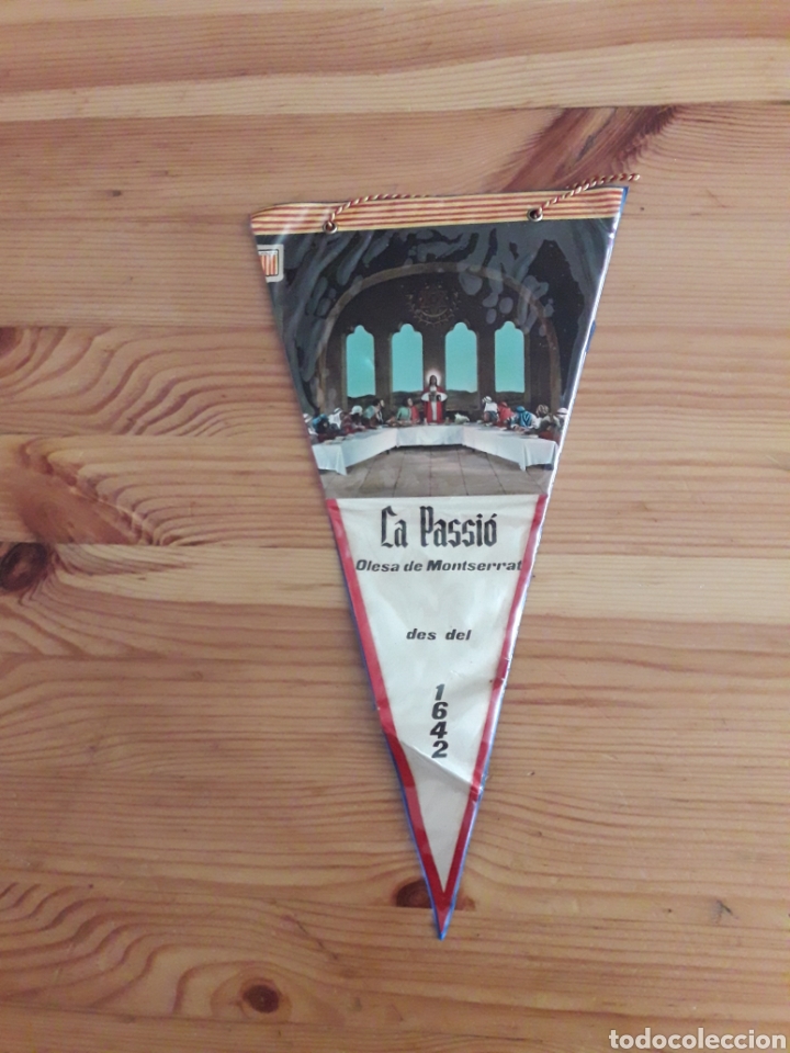 Galhardetes de cole&ccedil;&atilde;o: Banderin La passi&oacute; Olesa de Montserrat