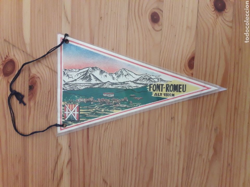 Fanions de collection: Banderin Font-Romeu Catalunya Nord Pirineu Folklore catalan