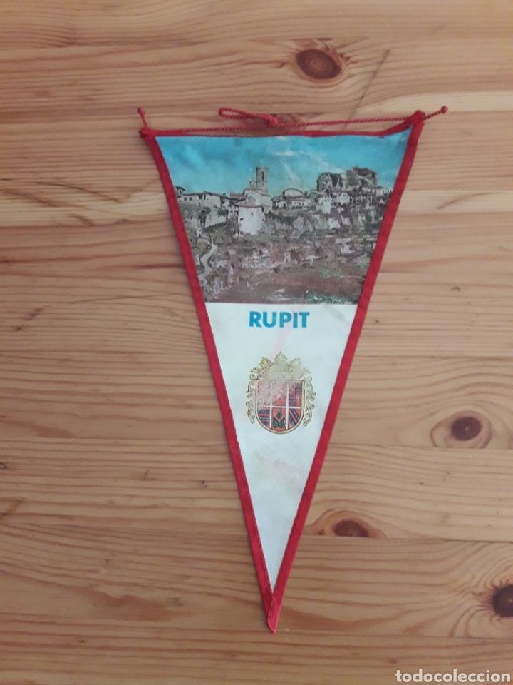 Banderines de colecci&oacute;n: Banderin Rupit - deteriorado - Foto 1