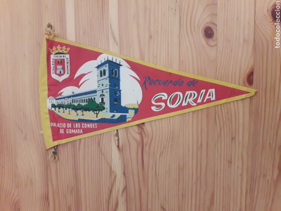Banderines de colecci&oacute;n: Banderin Recuerdo de Soria Palacio de los Condes de Gomara