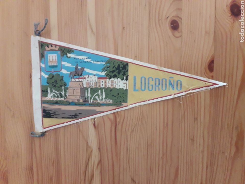 Collection pennants: Banderin Logro&ntilde;o Monumento al General Espartero La RIoja