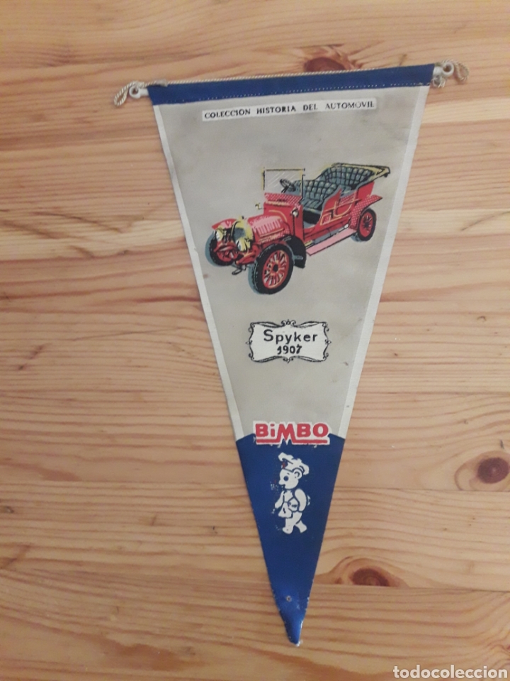Collection pennants: Banderin Bimbo Coleccion historia del automovil Spyker 1907