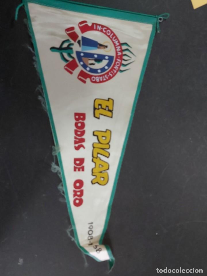 Bandierine di collezione: ANTIGUO BANDERIN EL PILAR BODAS DE ORO