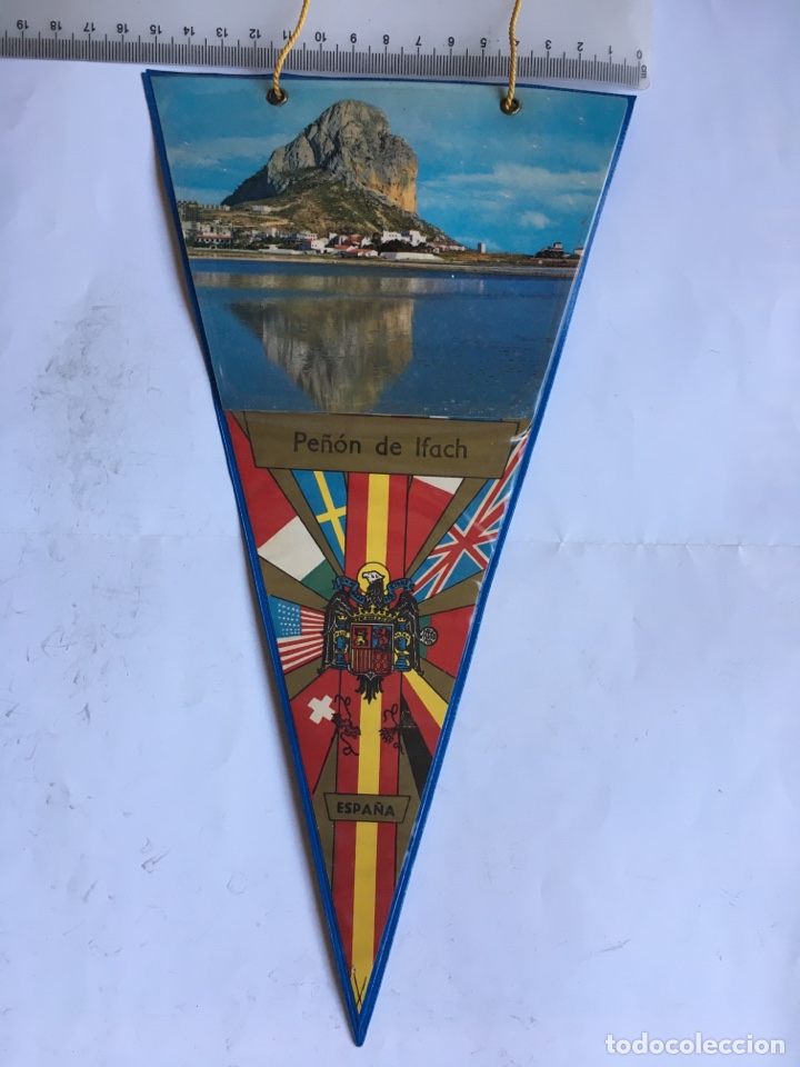 Sammlung von Wimpeln: BANDER&Iacute;N. PE&Ntilde;&Oacute;N DE IFACH. ALICANTE.