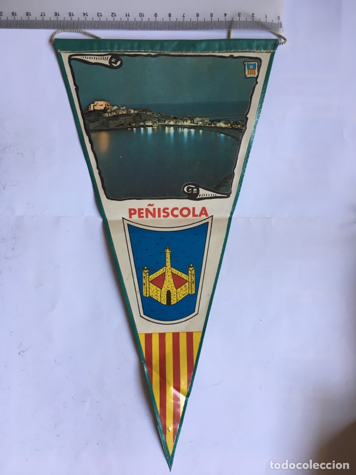 Sammlung von Wimpeln: BANDER&Iacute;N. PE&Ntilde;ISCOLA. CASTELL&Oacute;N.