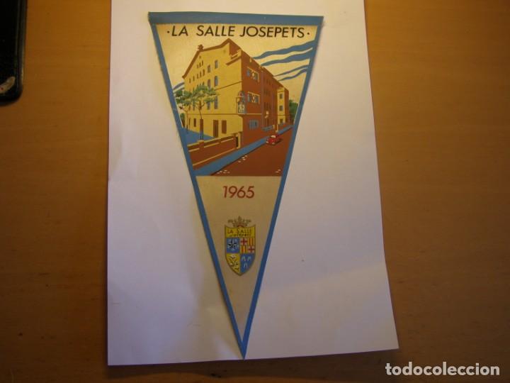 Galhardetes de cole&ccedil;&atilde;o: Banderin Lasalle, Josepets, a&ntilde;o 1965.