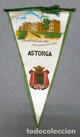 Fanions de collection: BANDERIN DE TELA CUARTEL DE SANTOCILDES ASTORGA - BANDERIN-256