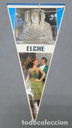 Fanions de collection: BANDERIN DE TELA RECUERDO DE ELCHE - BANDERIN-261