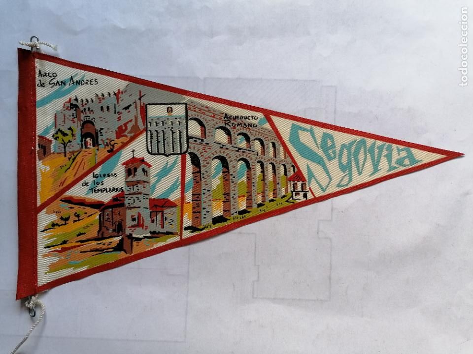 Fanions de collection: BANDERIN SEGOVIA - MONUMENTOS