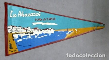 Bandierine di collezione: BANDERIN DE TELA LOS ALCAZARES PLAYA DEL ESPEJO - BANDERIN-273