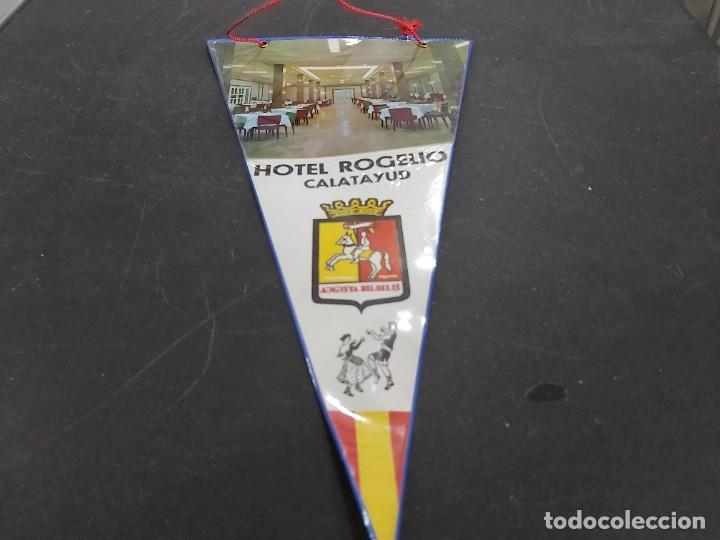 Bandierine di collezione: ANTIGUO BANDERIN HOTEL ROGELIO CALATAYUD