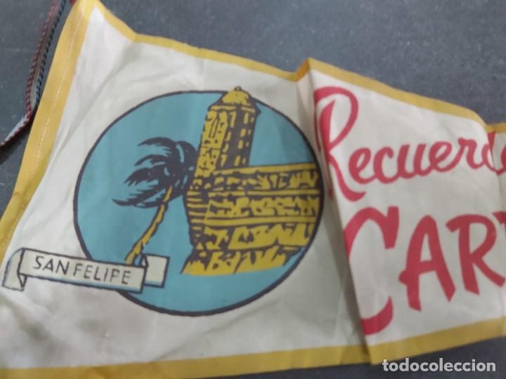 Galhardetes de cole&ccedil;&atilde;o: BANDERIN ANTIGUO DE CARTAGENA COLOMBIA