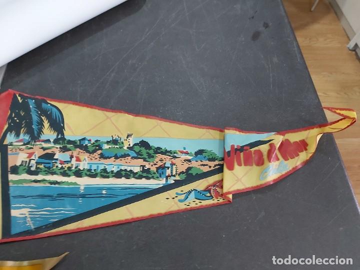 Galhardetes de cole&ccedil;&atilde;o: BANDERIN ANTIGUO DE VI&Ntilde;A DE MAR