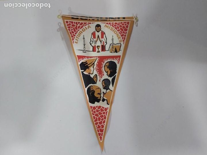Collection pennants: BANDERIN ANTIGUO DE MISIONES RELIGIOSO