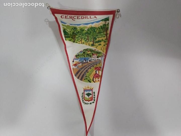 Collection pennants: BANDERIN ANTIGUO DE CERCEDILLA