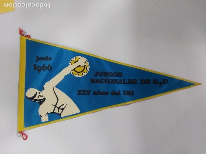 Collection pennants: BANDERIN ANTIGUO DE JUEGOS NACIONALES