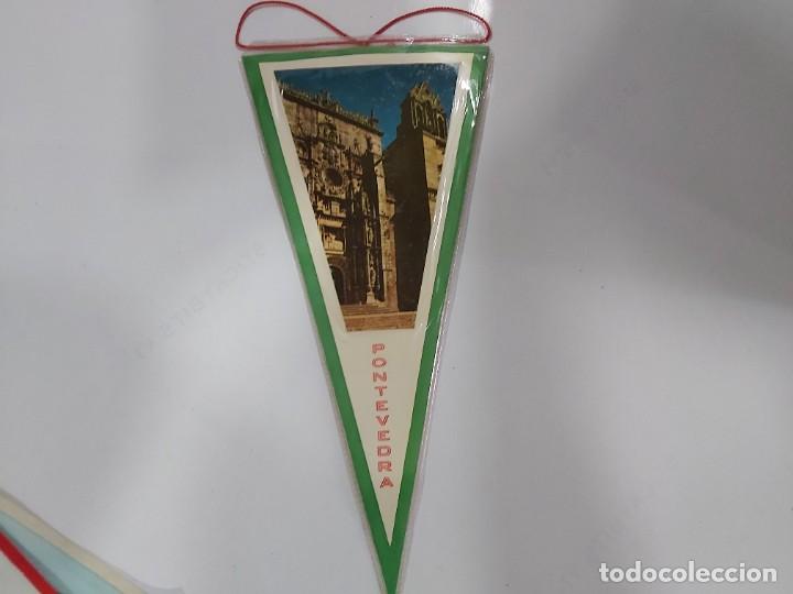 Banderines de colecci&oacute;n: BANDERIN ANTIGUO DE PONTEVEDRA
