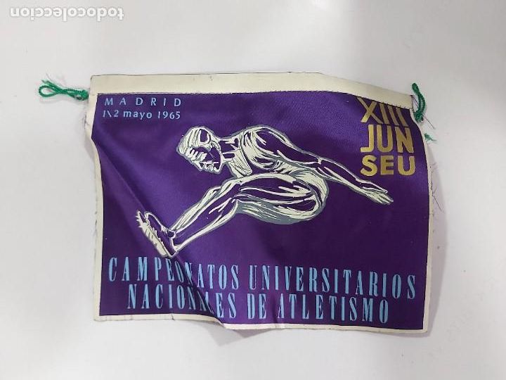 Banderines de colecci&oacute;n: BANDERIN ANTIGUO DE CAMPEONATOS ATLETISMO