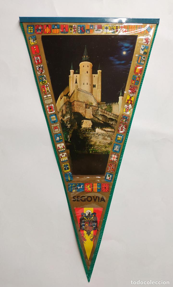 Banderines de colecci&oacute;n: ANTIGUO BANDER&Iacute;N SEGOVIA PLASTIFICADO