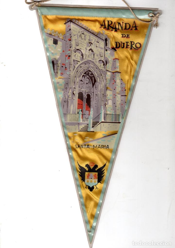 Banderines de colecci&oacute;n: BANDERIN SANTA MARIA. ARANDA DE DUERO. A&Ntilde;OS 60
