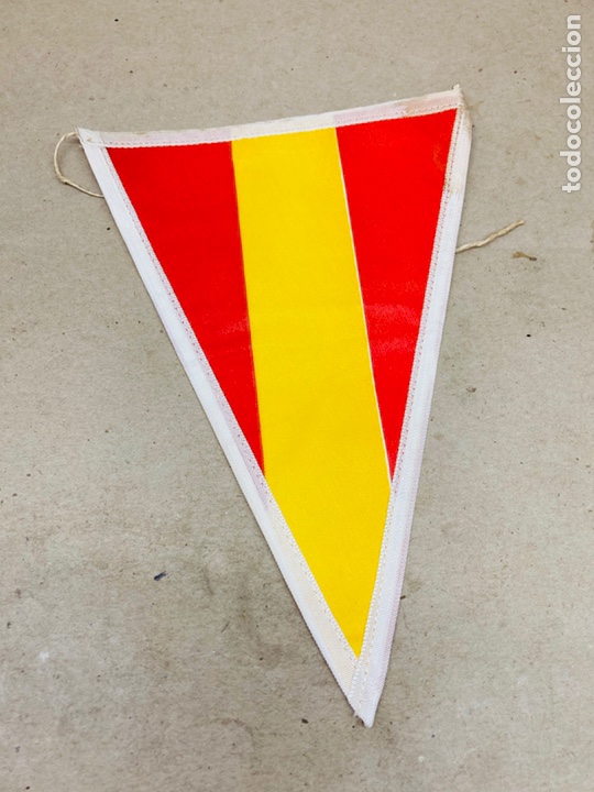 Banderines de colecci&oacute;n: Banderin de tela Espa&ntilde;a /PM2