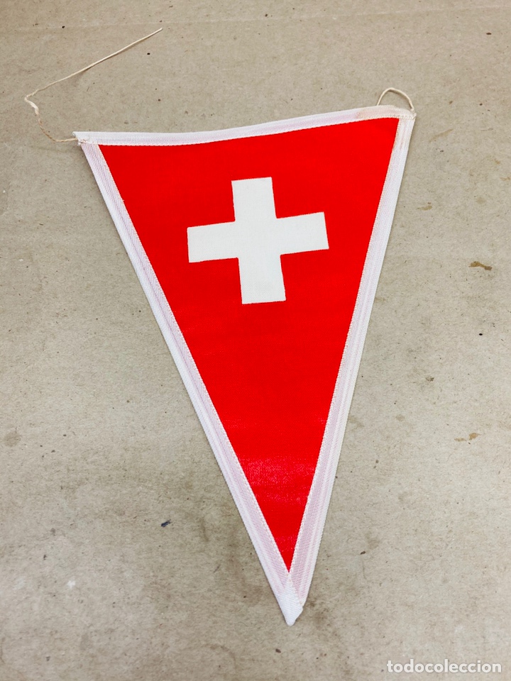 Banderines de colecci&oacute;n: Banderin de tela Suiza /PM2