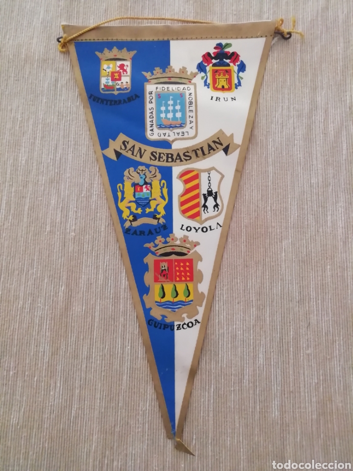 Galhardetes de cole&ccedil;&atilde;o: Banderin San Sebasti&aacute;n antiguo