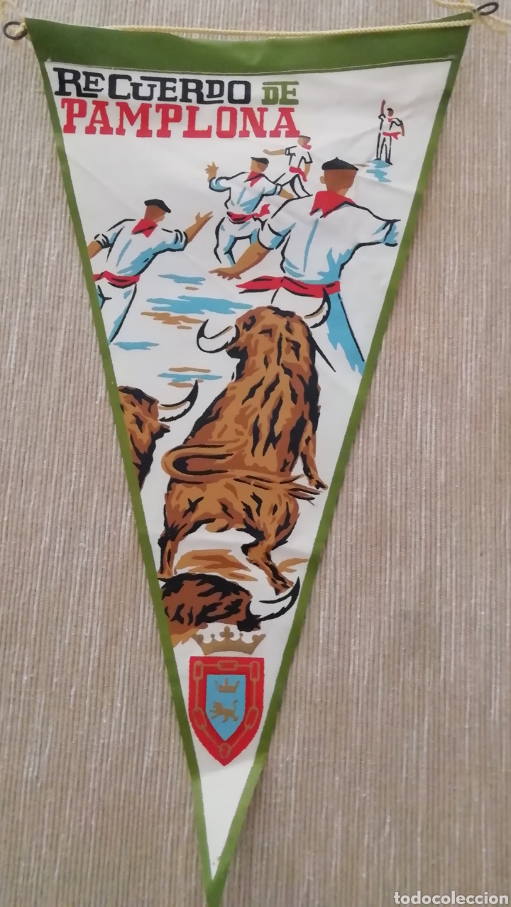 Galhardetes de cole&ccedil;&atilde;o: Banderin recuerdo de Pamplona