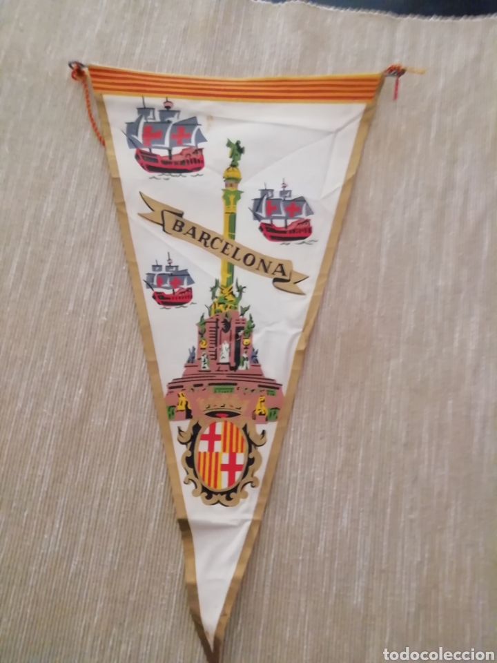 Galhardetes de cole&ccedil;&atilde;o: Banderin antiguo de Barcelona