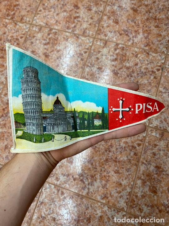 Galhardetes de cole&ccedil;&atilde;o: BANDERIN SOUVENIR PISA - MEDIDA 26,5 X 15,5