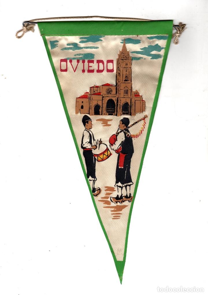 Sammlung von Wimpeln: BANDERIN PUBLICITARIO OVIEDO. A&Ntilde;OS 70